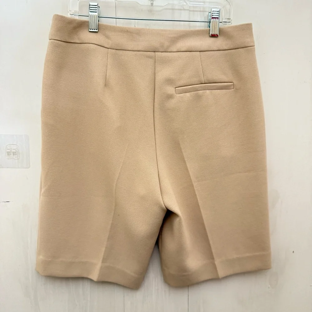 Trina Turk Tan Hermosa Dressy Casual Shorts • 4 - Picture 5 of 7